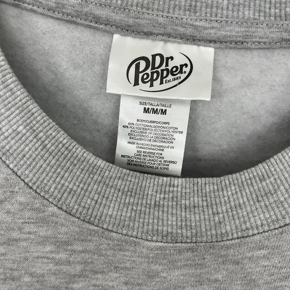 NWT Dr. Pepper Sweatshirt Women’s Medium - Picture 4 of 8